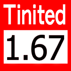 升級 1.67 超特薄非球面鏡片 + 染色